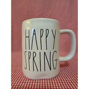 Rae Dunn "Happy Spring" Artisan Collection Ceramic Mug By Magenta 12oz